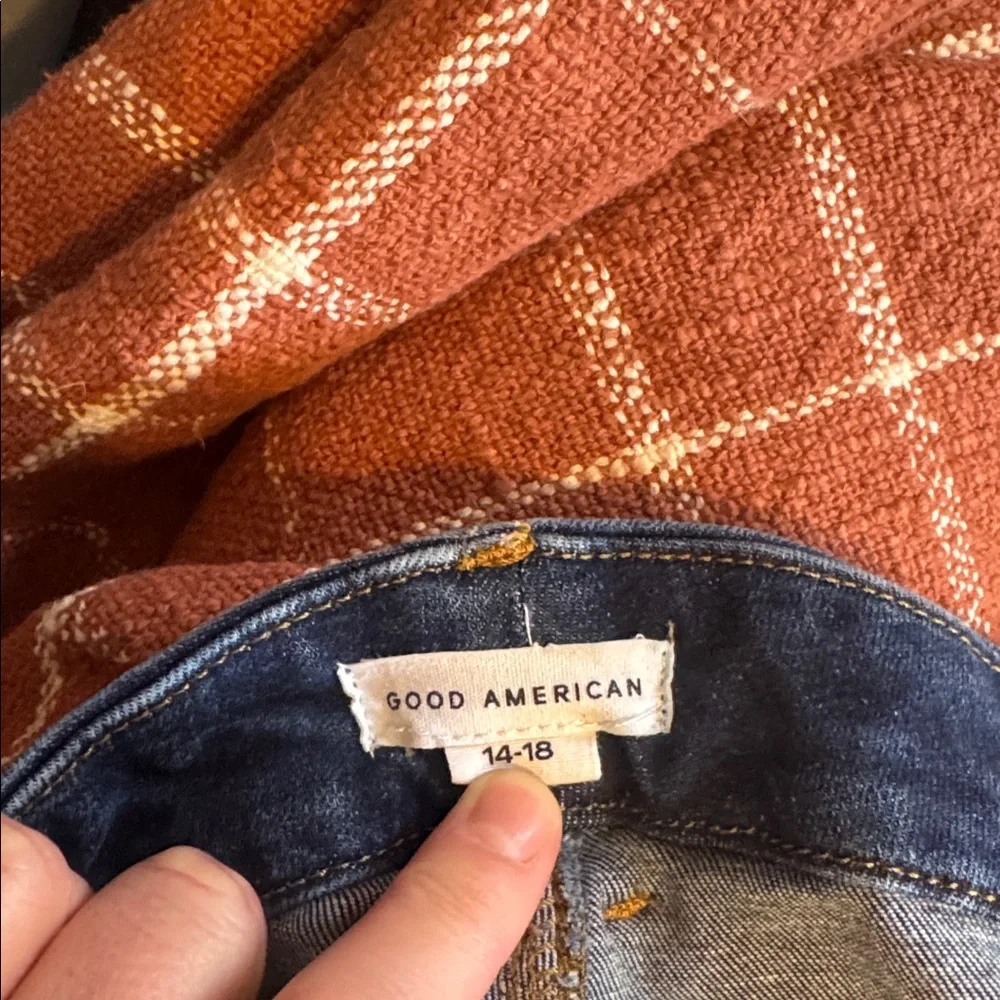 Good American Always Fits Good Legs Skinny Jeans - Women’s size 14-18 - Picture 5 of 10